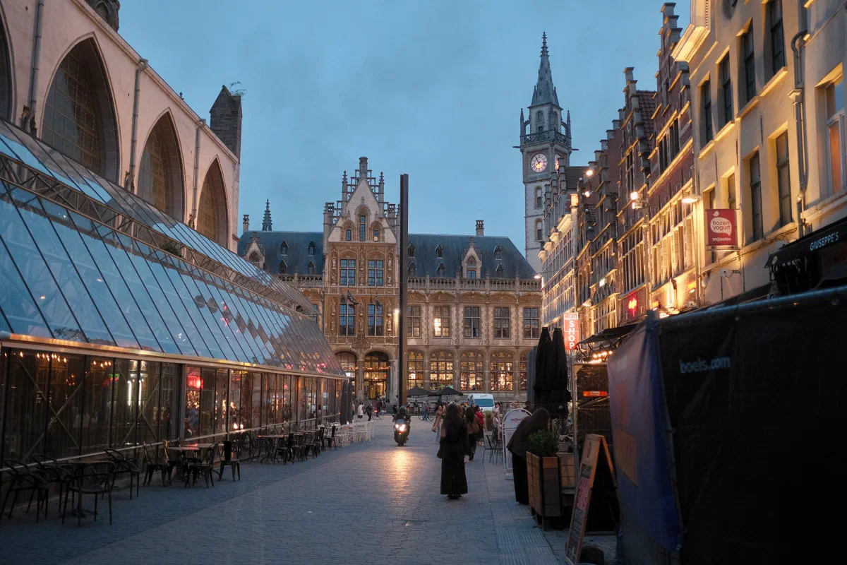 Ghent has had a lighting plan for its old centre since 1998, and it shows. The city is worth staying out for after dark.