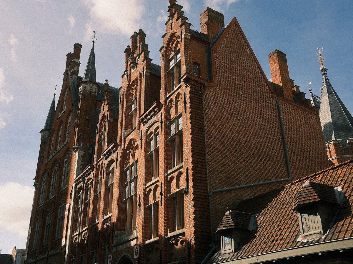 Many of these medieval-looking facades were actually rebuilt in the late 19th century. I had no idea the first time around.