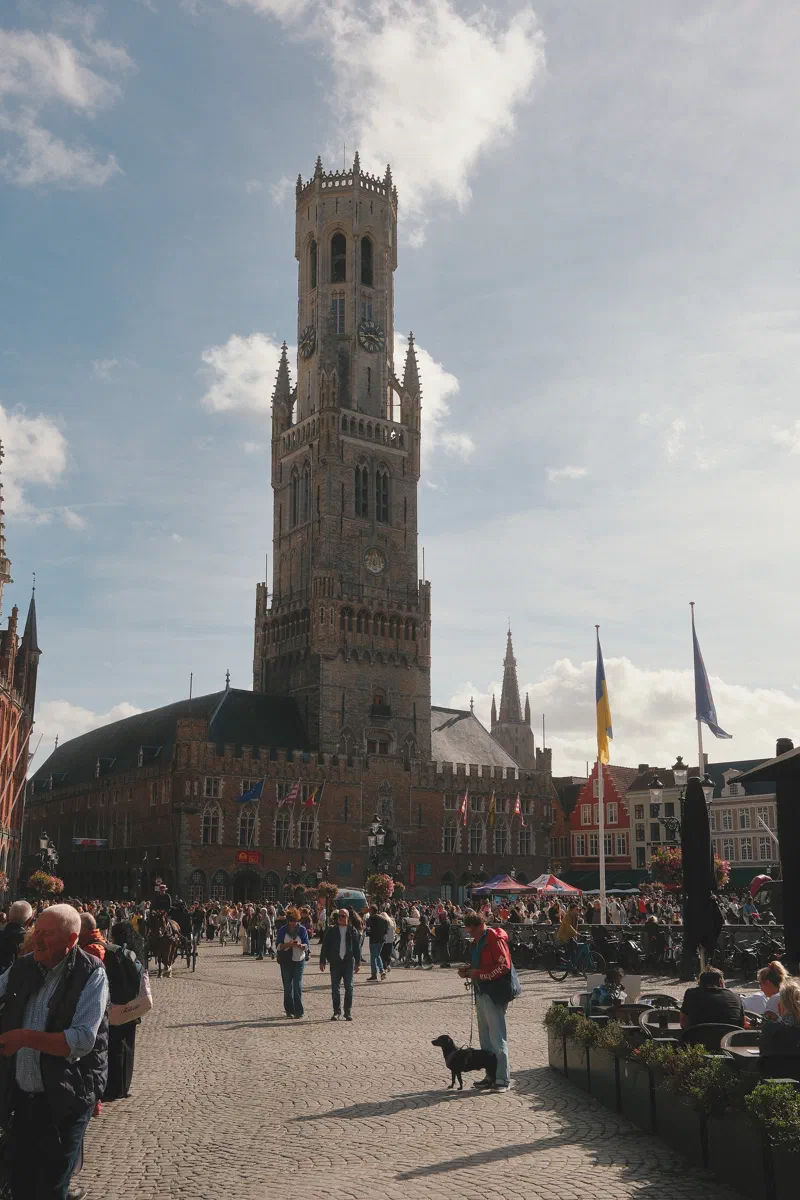 Back on the Markt, eight years later.