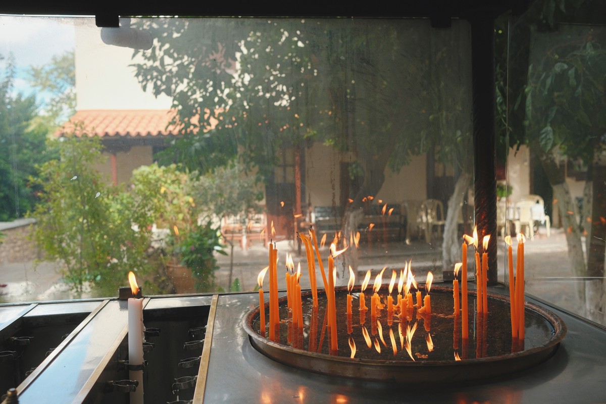 Greek Church Candles