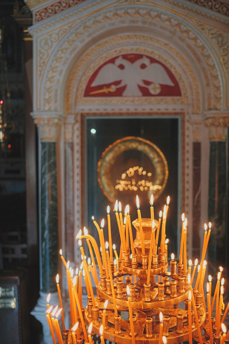 Greek Church Candles